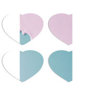 Магнитные фотопазлы Сердце 50 на 50 набор 4 штуки 