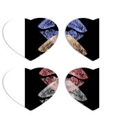 Магнитные фотопазлы Сердце 50 на 50 набор 4 штуки 