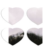 Магнитные фотопазлы Сердце 50 на 50 набор 4 штуки 