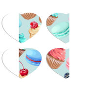 Магнитные фотопазлы Сердце 50 на 50 набор 4 штуки 