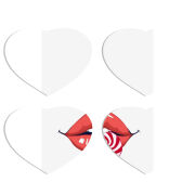 Магнитные фотопазлы Сердце 50 на 50 набор 4 штуки 