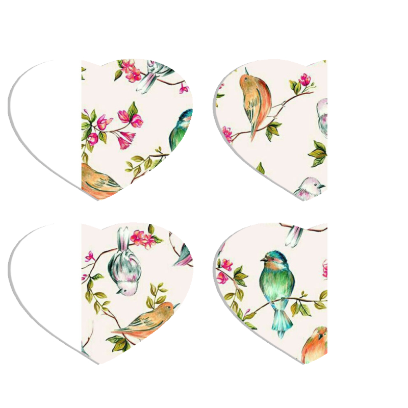 Магнитные фотопазлы Сердце 50 на 50 набор 4 штуки 