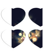 Магнитные фотопазлы Сердце 50 на 50 набор 4 штуки 