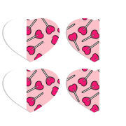 Магнитные фотопазлы Сердце 50 на 50 набор 4 штуки 