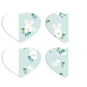 Магнитные фотопазлы Сердце 50 на 50 набор 4 штуки 