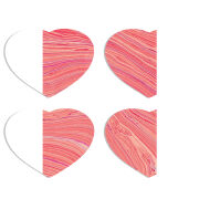 Магнитные фотопазлы Сердце 50 на 50 набор 4 штуки 