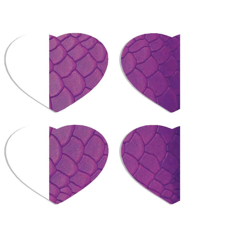 Магнитные фотопазлы Сердце 50 на 50 набор 4 штуки 