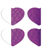 Магнитные фотопазлы Сердце 50 на 50 набор 4 штуки 