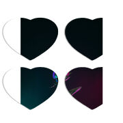 Магнитные фотопазлы Сердце 50 на 50 набор 4 штуки 