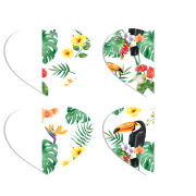 Магнитные фотопазлы Сердце 50 на 50 набор 4 штуки 