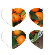 Магнитные фотопазлы Сердце 50 на 50 набор 4 штуки 