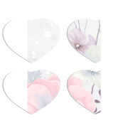 Магнитные фотопазлы Сердце 50 на 50 набор 4 штуки 