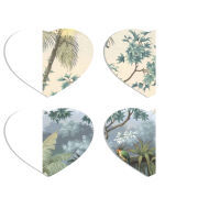 Магнитные фотопазлы Сердце 50 на 50 набор 4 штуки 