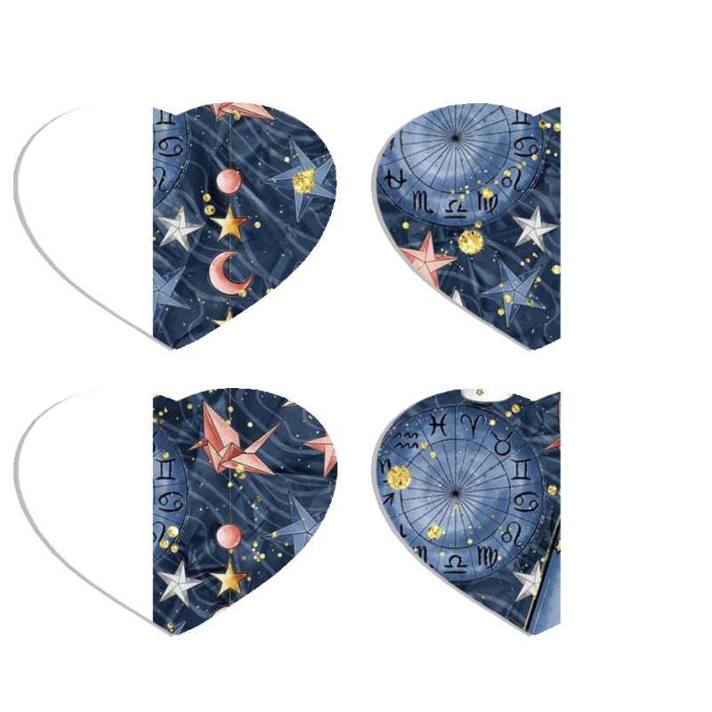 Магнитные фотопазлы Сердце 50 на 50 набор 4 штуки 