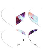 Магнитные фотопазлы Сердце 50 на 50 набор 4 штуки 