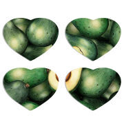 Магнитные фотопазлы Сердце 50 на 50 набор 4 штуки 