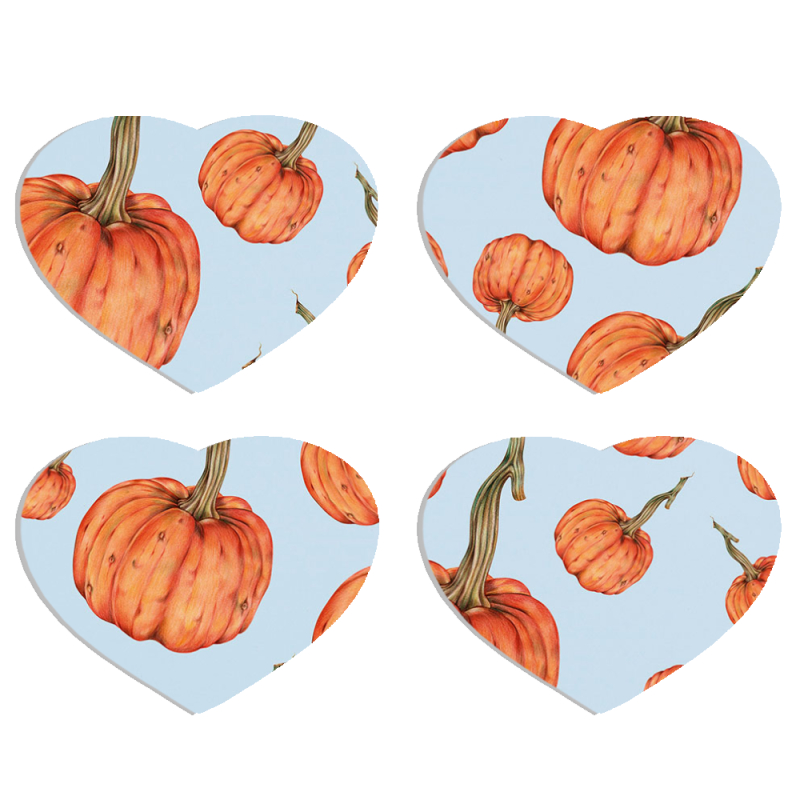 Магнитные фотопазлы Сердце 50 на 50 набор 4 штуки 