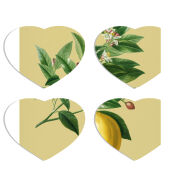 Магнитные фотопазлы Сердце 50 на 50 набор 4 штуки 