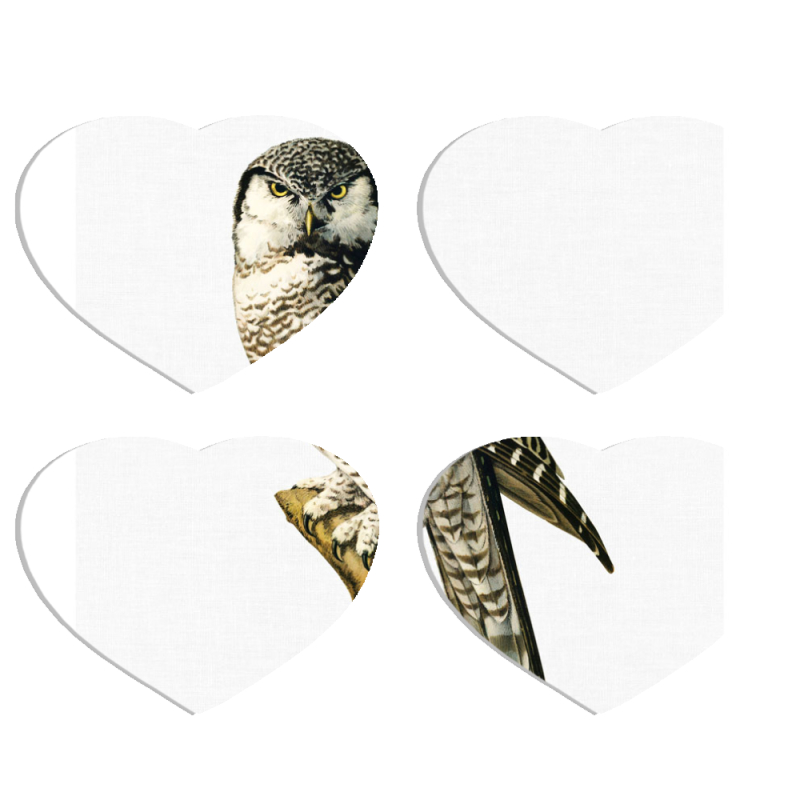 Магнитные фотопазлы Сердце 50 на 50 набор 4 штуки 