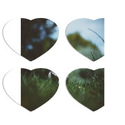 Магнитные фотопазлы Сердце 50 на 50 набор 4 штуки 