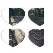 Магнитные фотопазлы Сердце 50 на 50 набор 4 штуки 