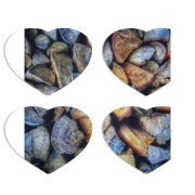 Магнитные фотопазлы Сердце 50 на 50 набор 4 штуки 