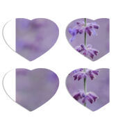 Магнитные фотопазлы Сердце 50 на 50 набор 4 штуки 