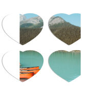 Магнитные фотопазлы Сердце 50 на 50 набор 4 штуки 