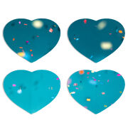 Магнитные фотопазлы Сердце 50 на 50 набор 4 штуки 