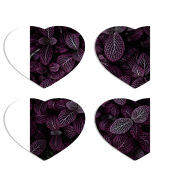 Магнитные фотопазлы Сердце 50 на 50 набор 4 штуки 