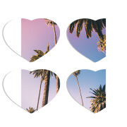 Магнитные фотопазлы Сердце 50 на 50 набор 4 штуки 