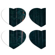 Магнитные фотопазлы Сердце 50 на 50 набор 4 штуки 