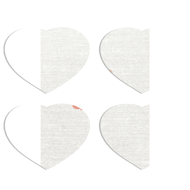 Магнитные фотопазлы Сердце 50 на 50 набор 4 штуки 