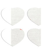 Магнитные фотопазлы Сердце 50 на 50 набор 4 штуки 