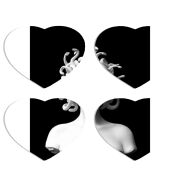 Магнитные фотопазлы Сердце 50 на 50 набор 4 штуки 