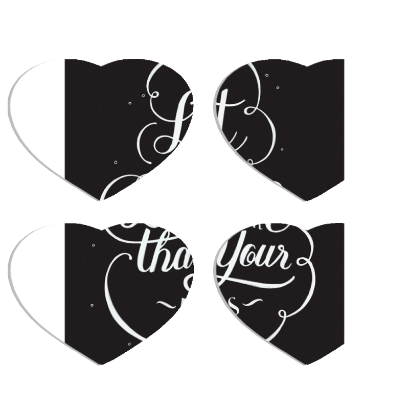 Магнитные фотопазлы Сердце 50 на 50 набор 4 штуки 