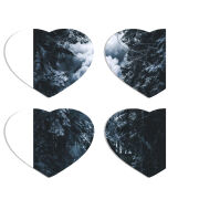 Магнитные фотопазлы Сердце 50 на 50 набор 4 штуки 