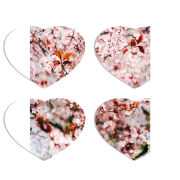 Магнитные фотопазлы Сердце 50 на 50 набор 4 штуки 