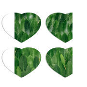 Магнитные фотопазлы Сердце 50 на 50 набор 4 штуки 