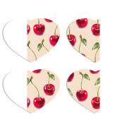 Магнитные фотопазлы Сердце 50 на 50 набор 4 штуки 