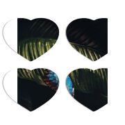 Магнитные фотопазлы Сердце 50 на 50 набор 4 штуки 