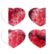 Магнитные фотопазлы Сердце 50 на 50 набор 4 штуки 