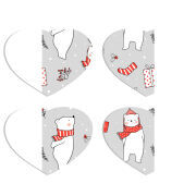 Магнитные фотопазлы Сердце 50 на 50 набор 4 штуки 