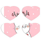 Магнитные фотопазлы Сердце 50 на 50 набор 4 штуки 