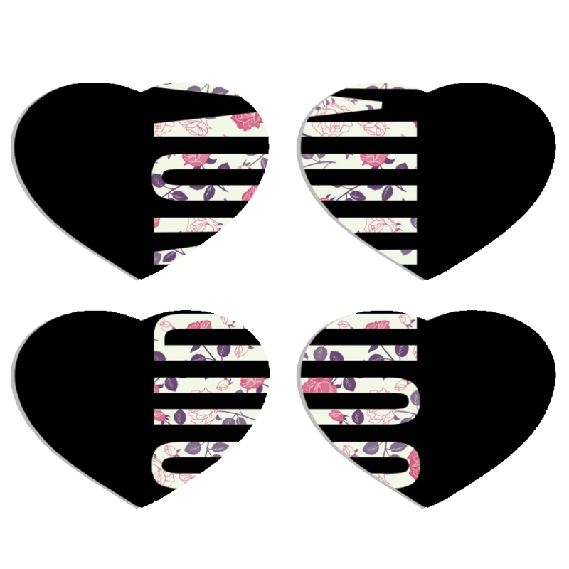 Магнитные фотопазлы Сердце 50 на 50 набор 4 штуки 