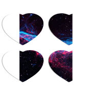 Магнитные фотопазлы Сердце 50 на 50 набор 4 штуки 