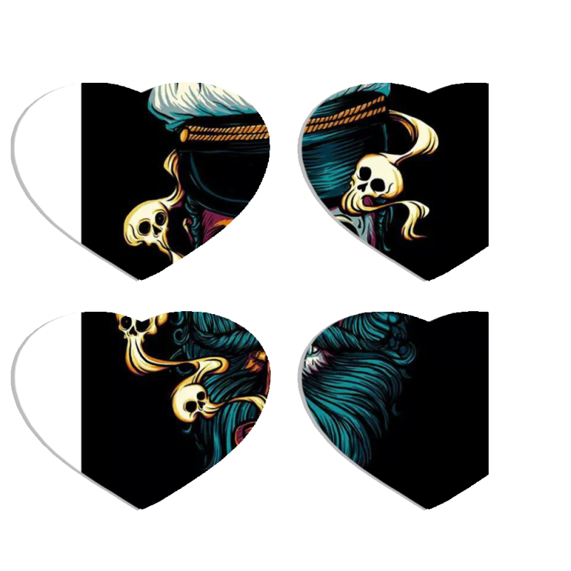 Магнитные фотопазлы Сердце 50 на 50 набор 4 штуки 