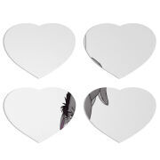 Магнитные фотопазлы Сердце 50 на 50 набор 4 штуки 