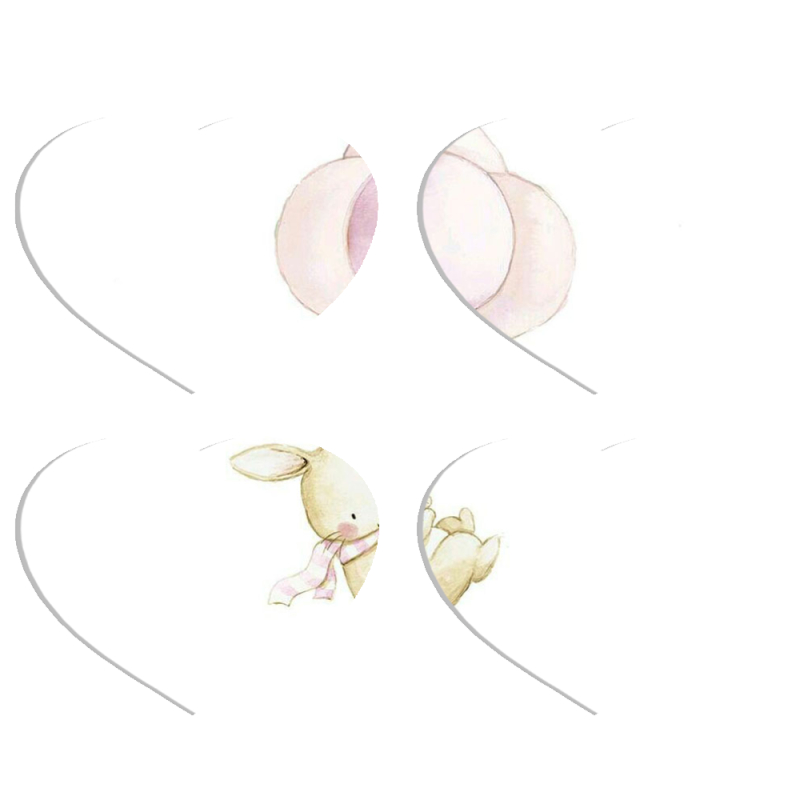 Магнитные фотопазлы Сердце 50 на 50 набор 4 штуки 