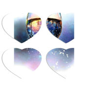 Магнитные фотопазлы Сердце 50 на 50 набор 4 штуки 